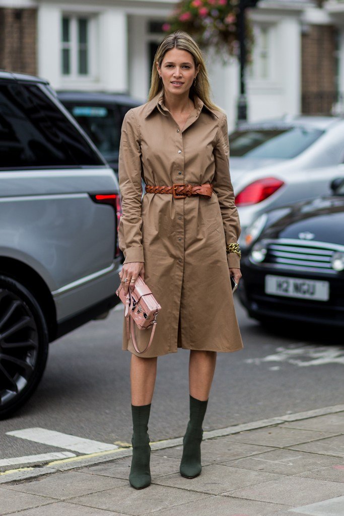 Belted Trench For A Polished Shirtdress Beautifulfeed