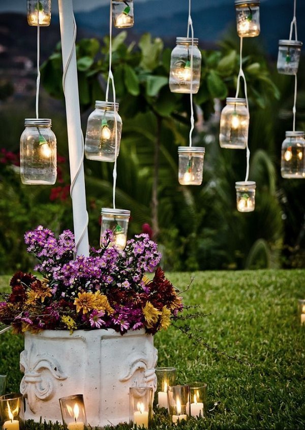 Mason Jar Lighting Decoration