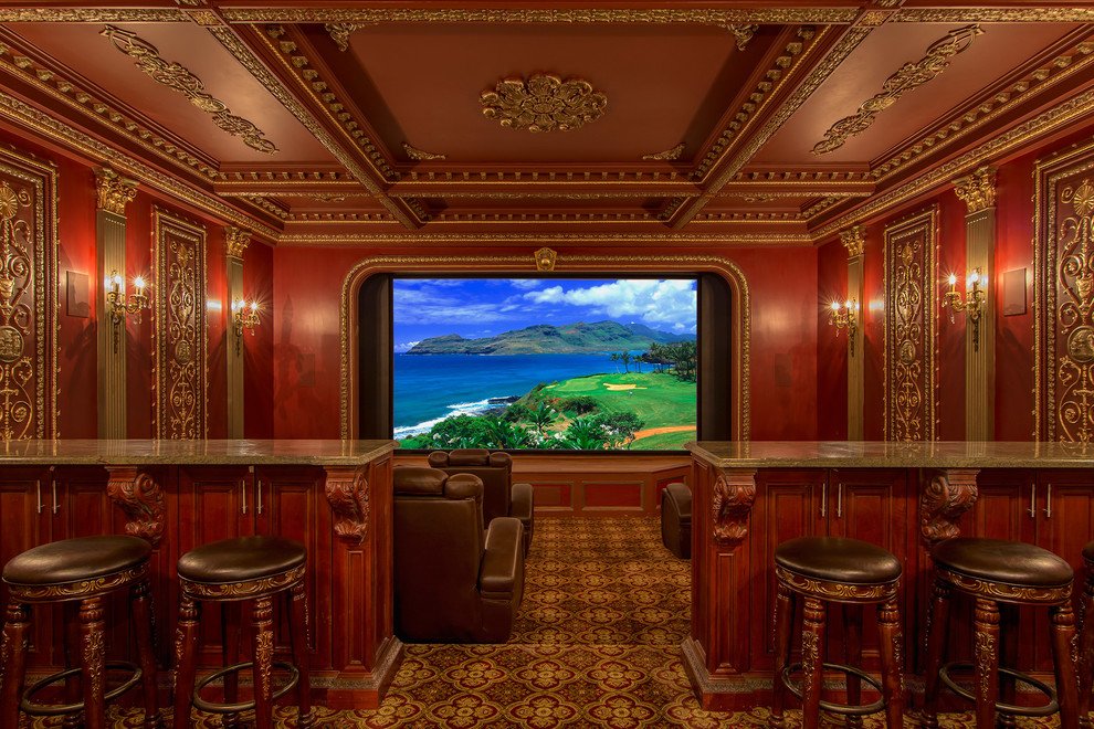 Victorian Style Home Theater