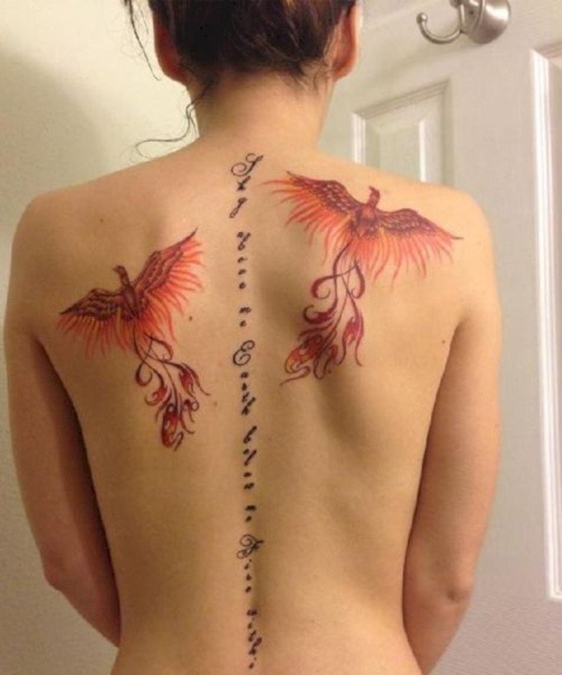 Spine Tattoo (12)