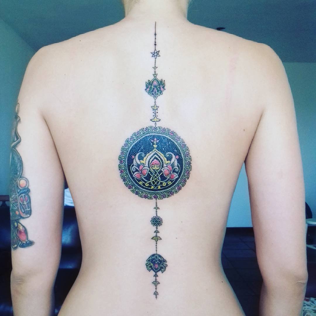 Spine Tattoo (16)
