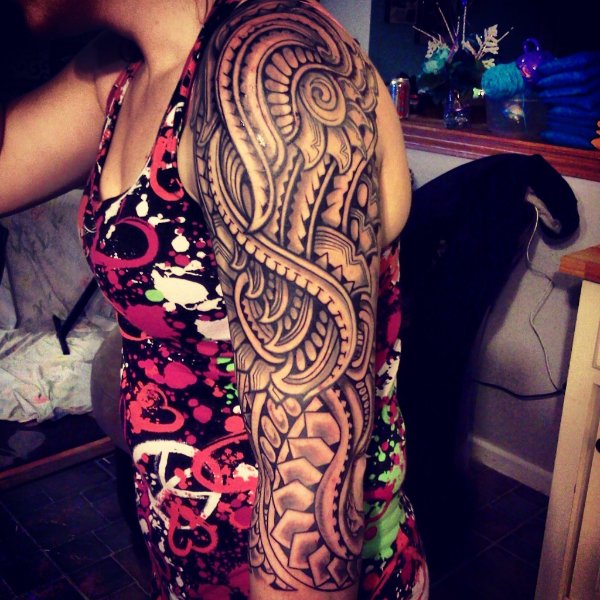 Traditional Polynesian Tattoo (11)