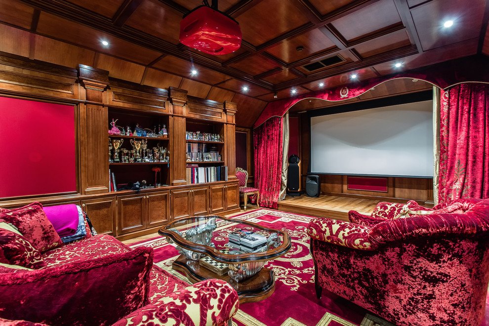 Traditional Style Home Theater