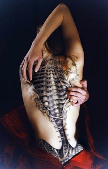 Spine Tattoo Ideas (8)