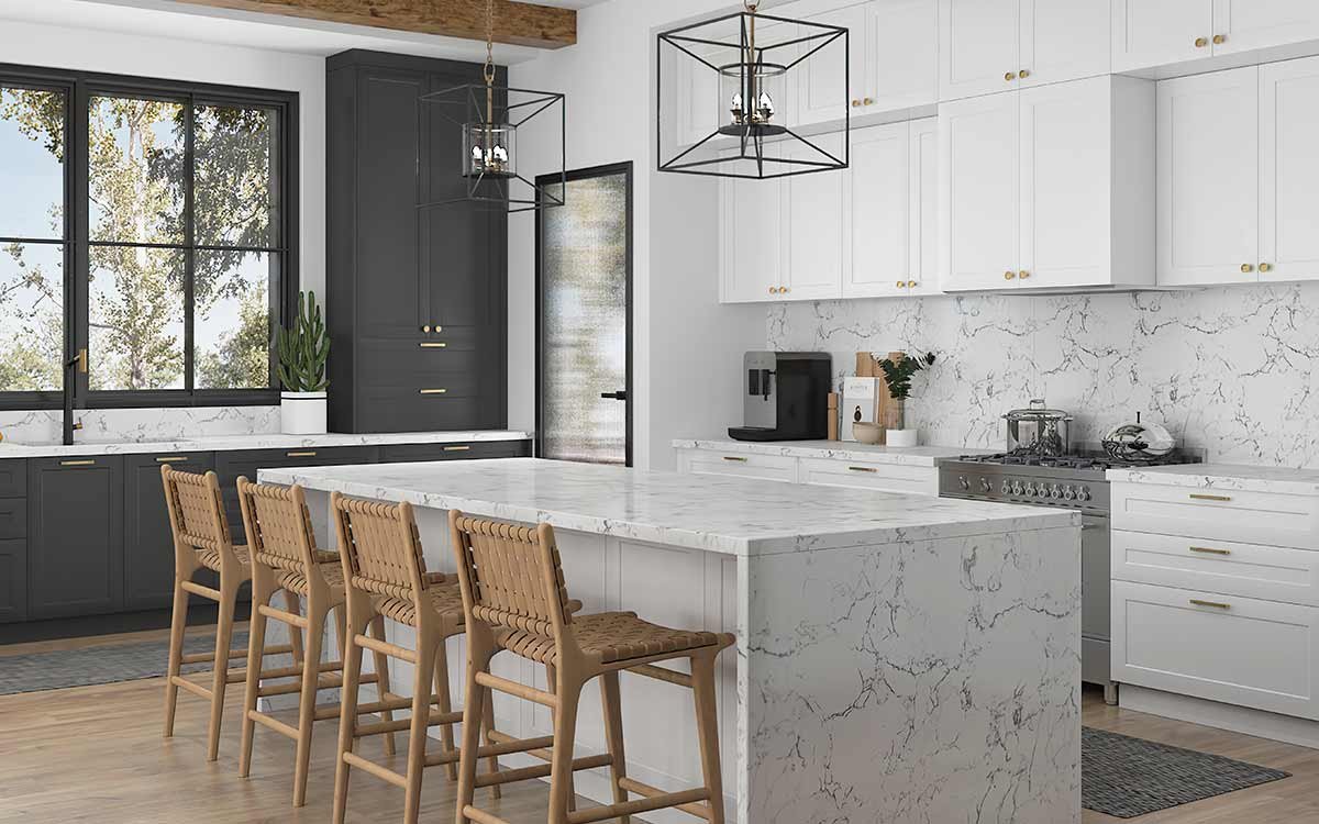 White Kitchen Cabinets Bring Modern Elegance Into Your Home · Beautifulfeed